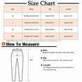 thumbnail image 3 of yunLCZ Women's Palazzo Pants Women's Fleece Lined Wide Leg Sweatpants Women's Baggy High Waisted Stretch Yoga Pants Pockets Petite Regular High Winter Casual Lounge Sweatpants, 3 of 4