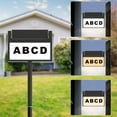 thumbnail image 5 of Vacemry Under $5 Solar House Number Sign, Outdoor Illuminated Address Plaque with LED Lights, Waterproof Mailbox Marker for Yard Street, Solar Powered Number Display, Automatic Dusk to Dawn Operation, 5 of 8