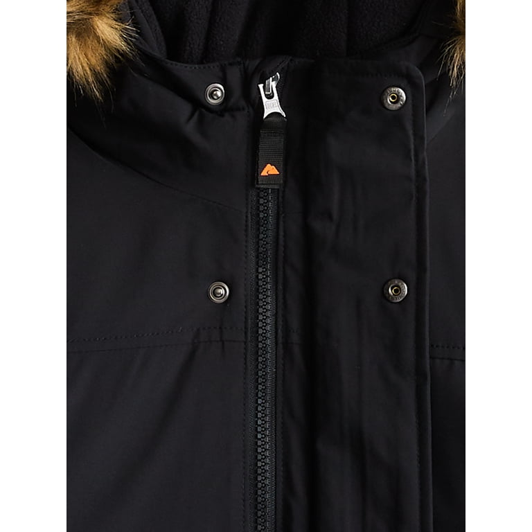 Ozark Trail Boys Parka Jacket with Faux Fur Hood photo 4