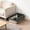B, variant on Stainless Steel Cat Litter Box Semi Enclosed High Sides Antis Scatter Odor Control Kitty Litter Pan with Scoop Non-Slips Base for Large Obese Cats, Easy Clean Washable Open Tray, Black