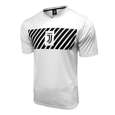 Icon Sports Men Compatible with NAME JUVentus Licensed Soccer Poly Shirt Jersey - Custom Name and Number - -01 XL
