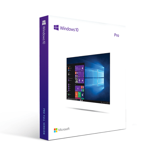Microsoft Windows 10 Professionnel 64 Bits DVD avec Clé de Licence