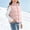 Pink, variant on Fesfesfes Kids Unisex Stand Collar Puffer Vest Full Zip Warm Quilted Sleeveless Jacket with Pockets for Boys Girls Ages 3-12 Years