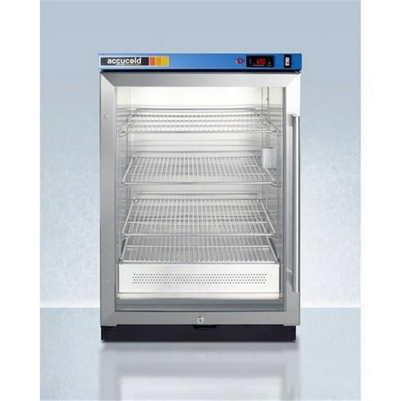 Single chamber blanket warmer with glass door, stainless steel interior, digital thermostat, and lock