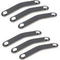 thumbnail image 1 of 6 manijas de cuero para muebles, tiradores de cajones de cuero de 5,5 pulgadas, perilla de cajón de estilo moderno, manija de cuero para cajones de tocador (negro), 1 of 5