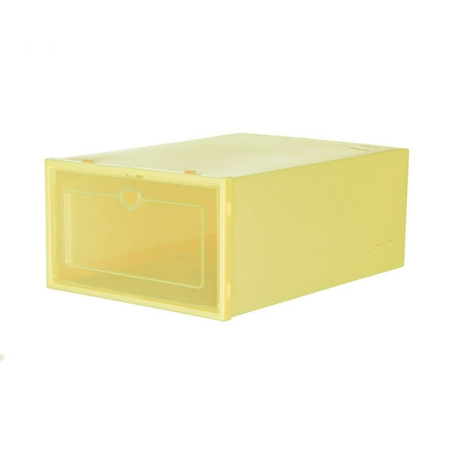 1PC Foldable Clear Shoes Storage Stackable Shoe Organizer Fabric Organizers And Storage for Sewing 13 Storage Organizer Dorm Storage Containers Zippe Blanket Bags Reusable Moving Boxes Bookshelf
