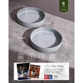 thumbnail image 2 of Set de cuencos para pasta famiware Star 19 cm, 6 piezas, gris claro, 2 of 7