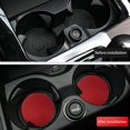 thumbnail image 4 of Leather Coasters Spill Protection For Table Desk Durable And Non Slip Leather Coaster Fit Common, 4 of 5