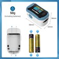 thumbnail image 6 of ChoiceMMed C29 Pulse Oximeter - Fingertip Pulse Oximeter Blood Oxygen Saturation Monitor - Large OLED Screen SPO2 Monitor with Lanyard and Carrying Case, 6 of 8