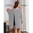thumbnail image 5 of Pinspark Open Back Hospital Gowns for Women Tear Away Snap Long Sleeve Womens Hospital Gowns Adaptive Clothing for Women, 5 of 6