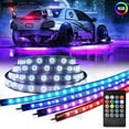 ZGBY Brand Rgb Led Strip Under Car Tube Underglow Underbody System Neon