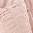 thumbnail image 2 of Full/Queen Ruffle Comforter Set,Blush Polyester Household Supplies Décor Bedding Bedding Sets, 2 of 13