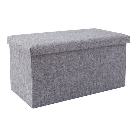 School savings Ottoman Storage Box Folding Storage Ottoman Seat Chest Footstool Ideal For Bedroom Hallway Shoe Coffee Table 40 * 25 * 25CM