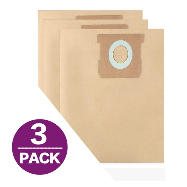 3 PCS Dust Filter Bags Replacement for DeWalt DXVA194102 Dust Bag ,FIT