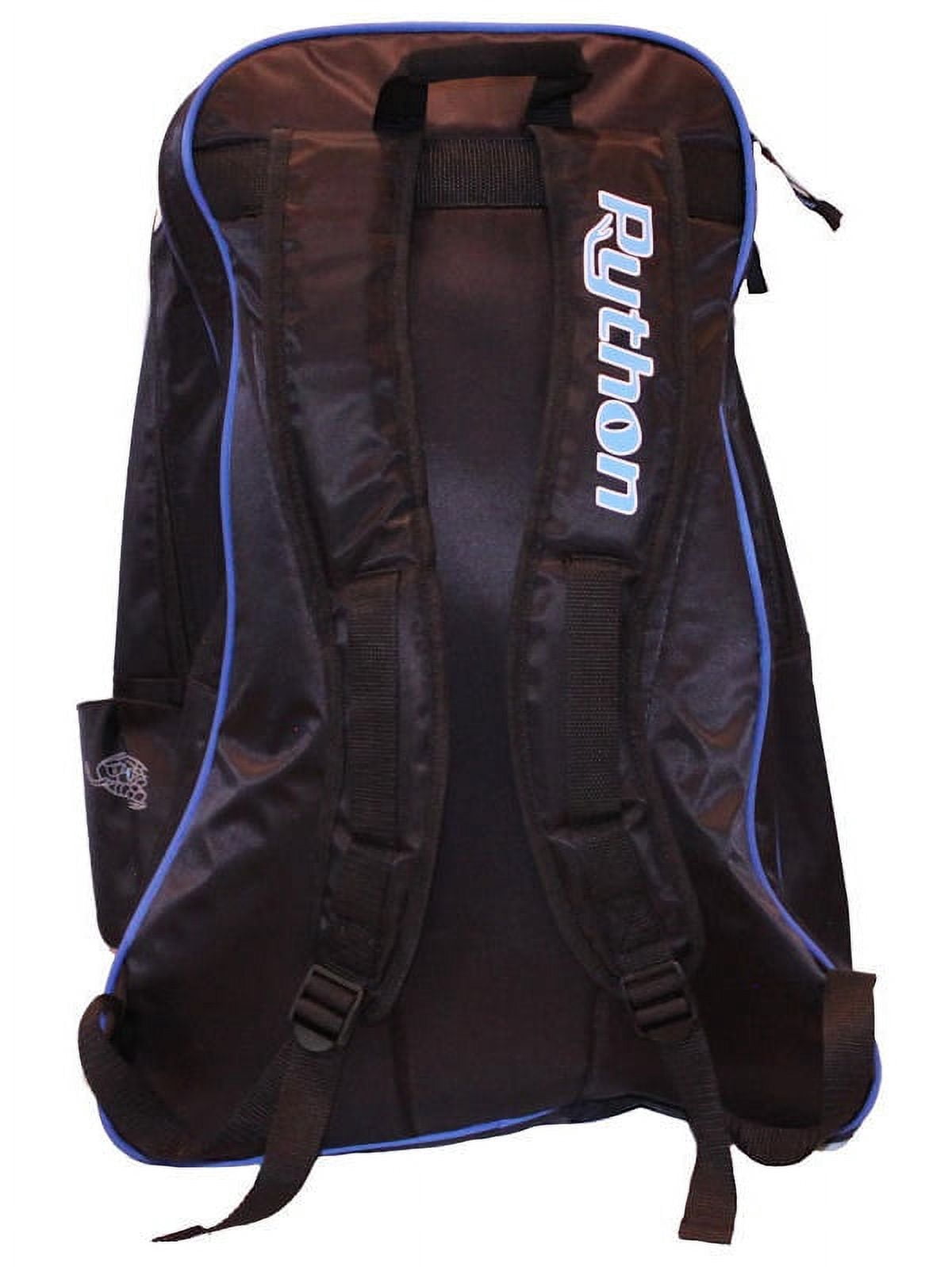 Python Deluxe Racquetball-Rucksack Extra Lang - Mit 4 Fächern & Gepolstertem Schlägerfach
