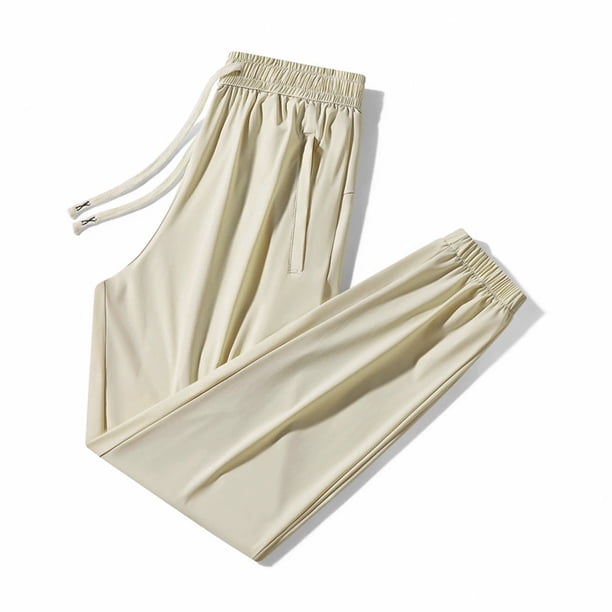 WILLBEST Pantalones Casuales para Mujer, Cómodos, Holgados y Cómodos, con Cintura Alta y Bolsillos para Uso Diario. Mediana