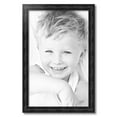 thumbnail image 2 of ArtToFrames 17" x 27" Matte Black Picture Frame, 17x27 inch Black Wood Poster Frame (WOM-5113),  Pack, 2 of 7