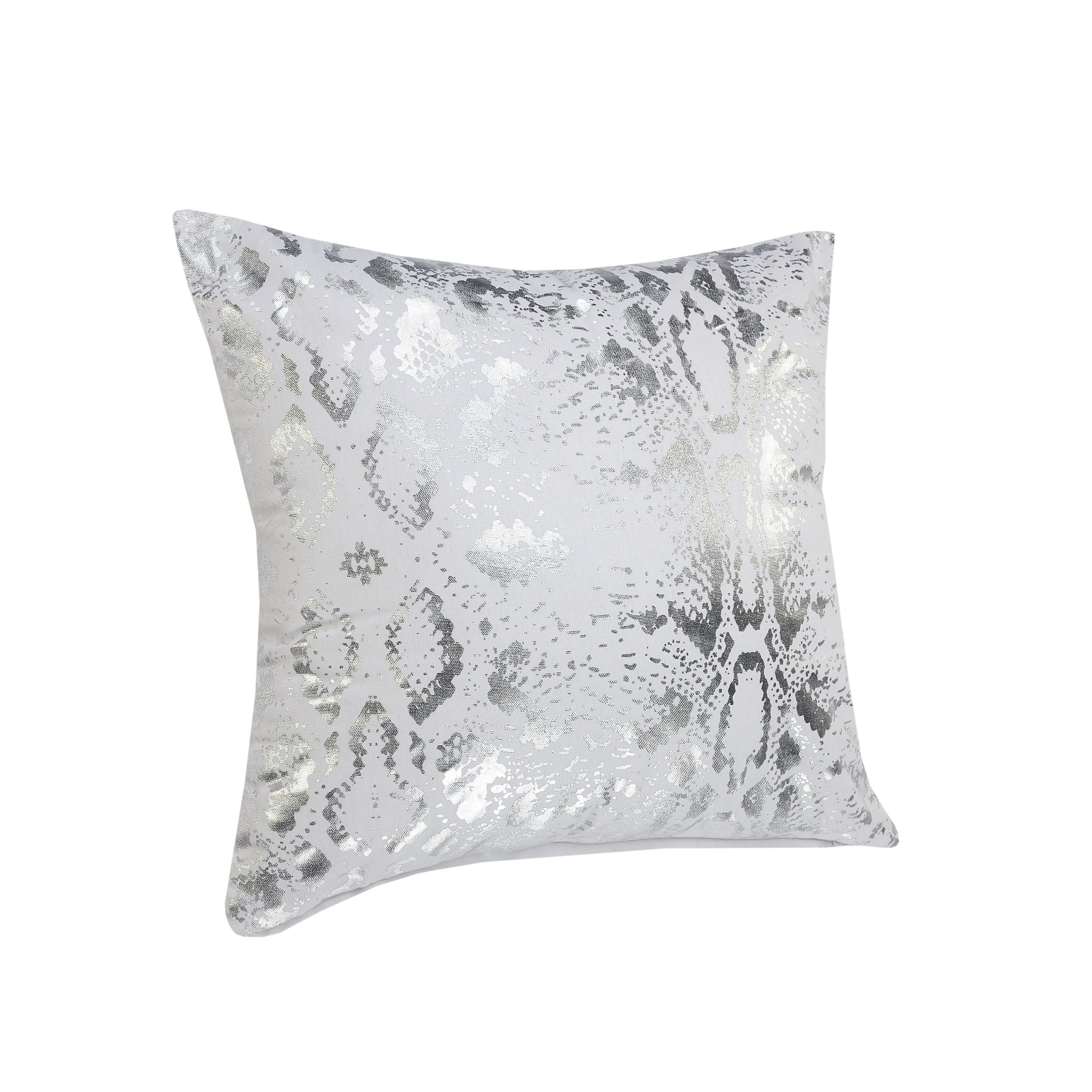 LR Home Metallic Snakeskin Throw Pillow