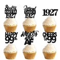 thumbnail image 1 of Decoraciones para Cupcakes LETLIMIT 18 piezas Brillo Negro 5 cm, 1 of 7