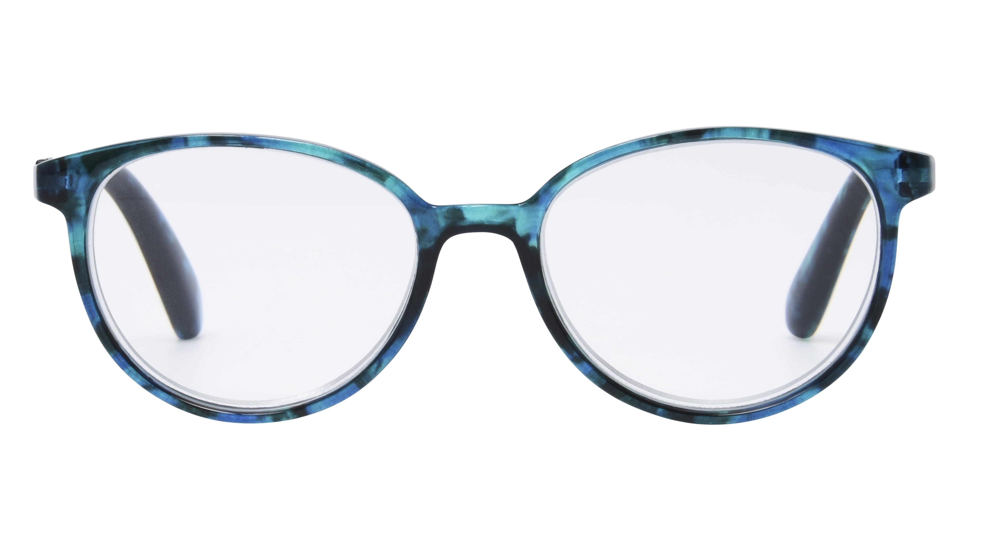 Equate Women's Orchid Cateye Reading Glasses with Case, Blue