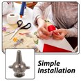 thumbnail image 3 of TEHAUX 10Ud Piezas De Remaches Punk Para Decorar Ropa Y Bolsos Color Plateado, 3 of 7
