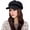 Black, variant on Clearance Women's Vintage Newsboy Cap 8-Panel Baker Boy Hat Comfort Fit。 Cap Black
