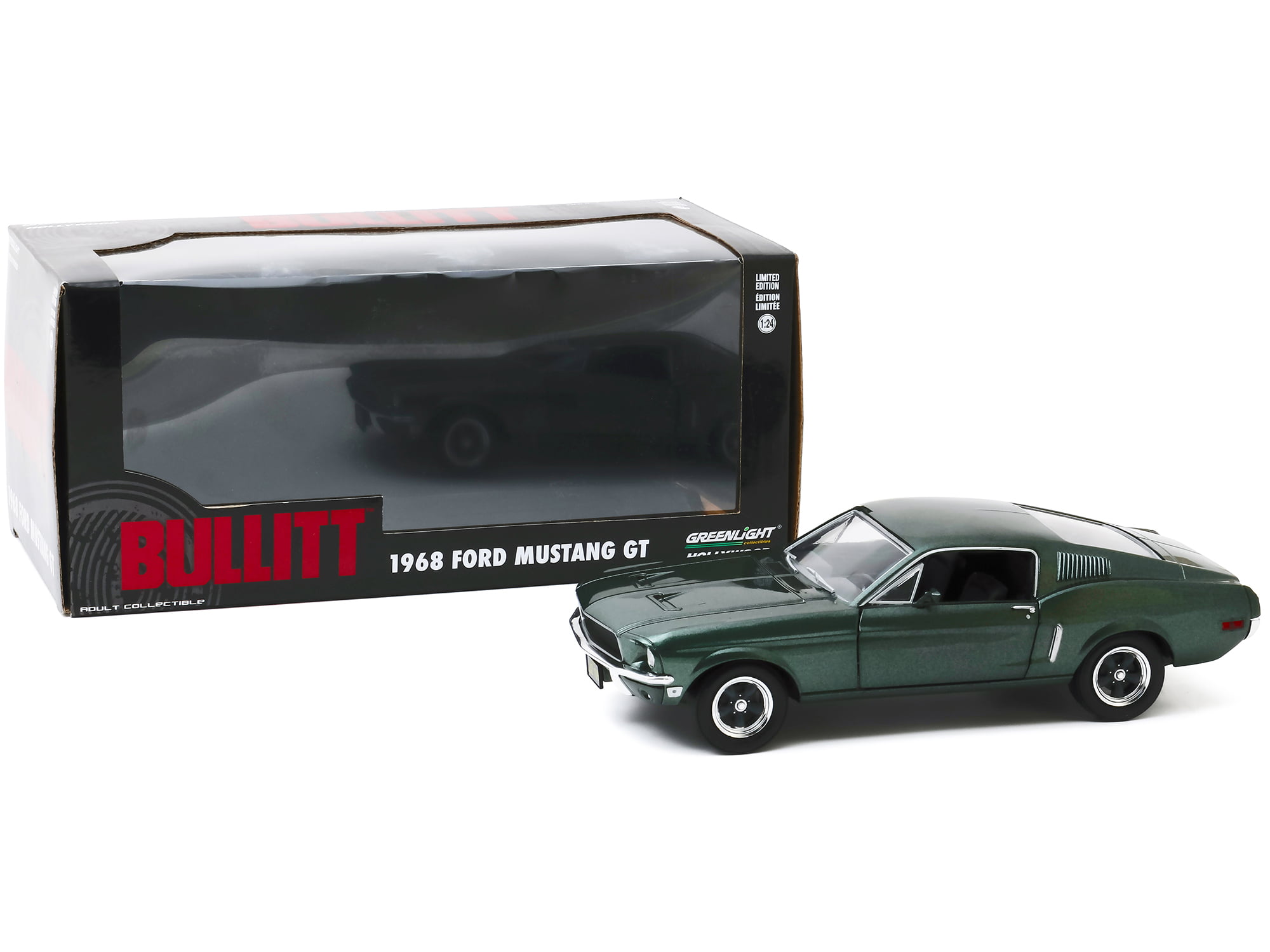 1968 Ford Mustang GT Fastback Bullitt Green1/24 Diecast Greenlight Chase A15 for sale online