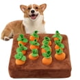 thumbnail image 1 of Alfombrilla interactiva para perros IVVIQQ Carrot Snuffle con 12 zanahorias, 1 of 7