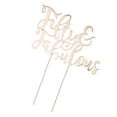 thumbnail image 4 of Cincuenta Cake Topper Soledad Número Topper De Cumpleaños Cristalino, 4 of 7