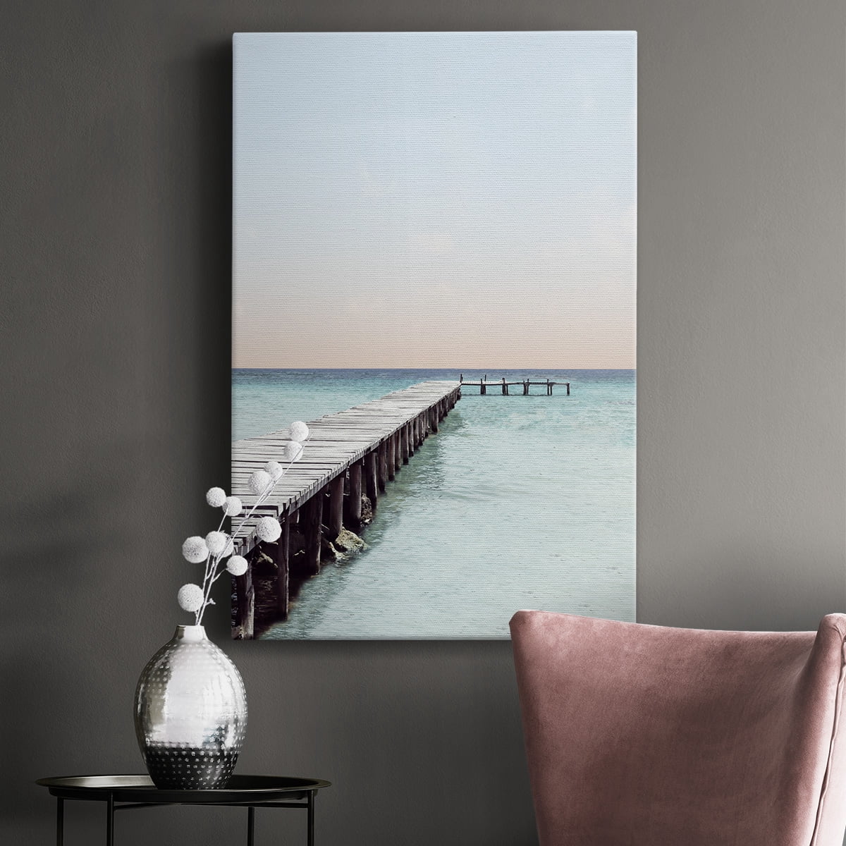 La Playa Premium Gallery Wrapped Canvas - Ready to Hang