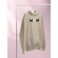 thumbnail image 3 of Wow Daisy Banner. Hoodie Women -Image by Shutterstock, Female x-Large, 3 of 4
