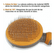 thumbnail image 4 of Cepillo Deslanador Mascotas Belug, Naranja Gris, 4 of 5
