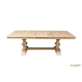 thumbnail image 3 of Bingltd Harper 74 in Rectangle Solid Hardwood Construction Dining Table, 3 of 5