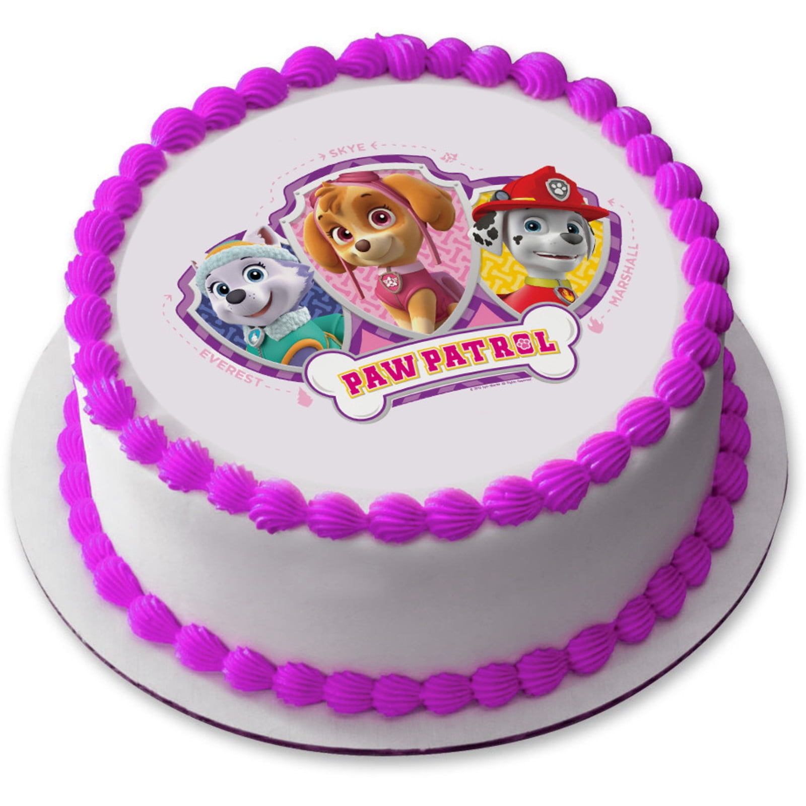 walmart birthday cakes paw patrol