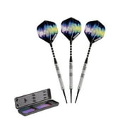 Elkadart Ultra Sonic 80% Tungsten Professional Soft Tip Dart Set, 16 Grams