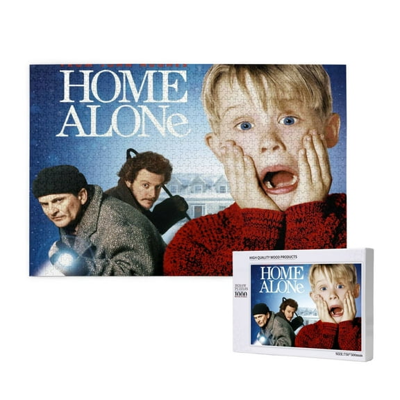 Home Alone Jigsaw Puzzle,1000 puzzle pieces Gift Toys Art Home Decor