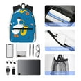 thumbnail image 6 of Gaeub Cartoon Goose School Backpack Waterproof Bookbag for Men Women College High School Bags, 6 of 8