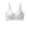 thumbnail image 2 of PNTUTB Women's Lightweight Breathable Bra,Solid Color Seamless Push-Up Bra Adjustable Straps Wire-Free Soft Support Bra, 2 of 6