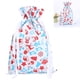 thumbnail image 3 of Bewildely Bolsa de dulces de Navidad con cordón para galletas, aperitivos, bolsa de embalaje, regalo de fiesta impreso de Navidad, decoraciones de Año Kits de decoración para fiestas cien flores Bewildely HA001673-05, 3 of 6