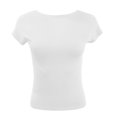 thumbnail image 5 of Tops for Women Trendy Scrub Jacket Older Couple Matching Shirts Workout Running Short Womens Two Fall Outfits Big Tall Women's Shirts Long Sleeve Yoga Set Ladies Tunic Tee Womens Casual White XS, 5 of 5