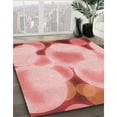 thumbnail image 2 of Ahgly Company Indoor Rectangle Patterned Grapefruit Red Area Rugs, 4' x 6', 2 of 6
