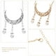 thumbnail image 4 of 2 piezas estilo bohemio tocado cabeza cadena cristal Luna colgante accesorios para el cabello, 4 of 5