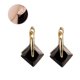 thumbnail image 5 of unbranded 1Par Pendientes Negros De Zirconia Para Mujer Perfectos Para Eventos Y Casual, 5 of 8