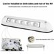 thumbnail image 2 of para iluminación de caravanas para iluminación exterior autocaravana LED Luz LED para RV, luz LED para RV de 12 V/24 V Luz LED universal de 8 W impermeable para toldo, lámpara de porche, barra,, 2 of 4