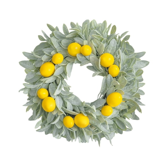 Easter Eggs Wreath for Front Door Egg Wreaths Decoration Artificial Spring Floral Wreath, Spring Summer Eggs Wreath for Home Indoor Outdoor Window Wall Holiday Party Decor