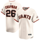 thumbnail image 1 of Camiseta clásica de béisbol de local de Matt Chapman, color crema, de los Gigantes de San Francisco, con número de estrella bordado.-S, 1 of 2