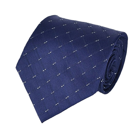 Mens Formal Slim Arrow Designer Blue Tie