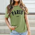 thumbnail image 1 of MKLEKYY Playeras Deportivas Mujer Camiseta Informal Estampada De Cuello Redondo Para Mujer Talla S, 1 of 3