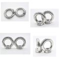 thumbnail image 2 of M6 Ring Nut 10 Pcs 304 Stainless Steel Thread Lifting Eye Nut Eye Nuts For Lifting Accessories, 2 of 4