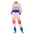 thumbnail image 2 of SMihono Pantalon en Lin pour Femmes Mode Grande Taille Décontracté Ample Col Rond Manches Longues Pantalon de Costume Décontracté pour la Maison Pantalon Large pour Femmes, jusqu'à 65 % de Réduction!, 2 of 9